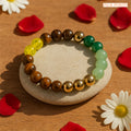 Money Magnet Bracelet with Green Aventurine & Pyrite