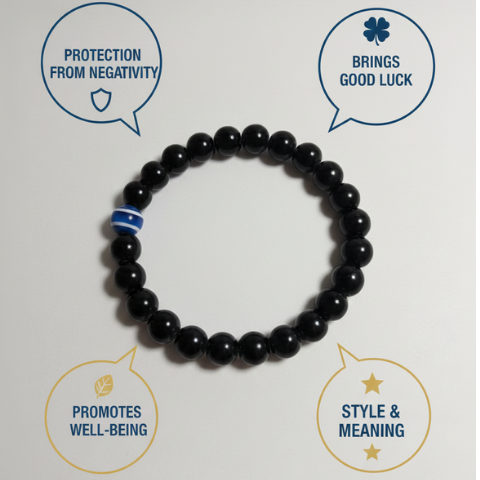 Evil Eye Stone Bracelet
