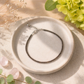 Pyrite Anklet for Women – Natural Pyrite Crystal Anklet for Positive Energy
