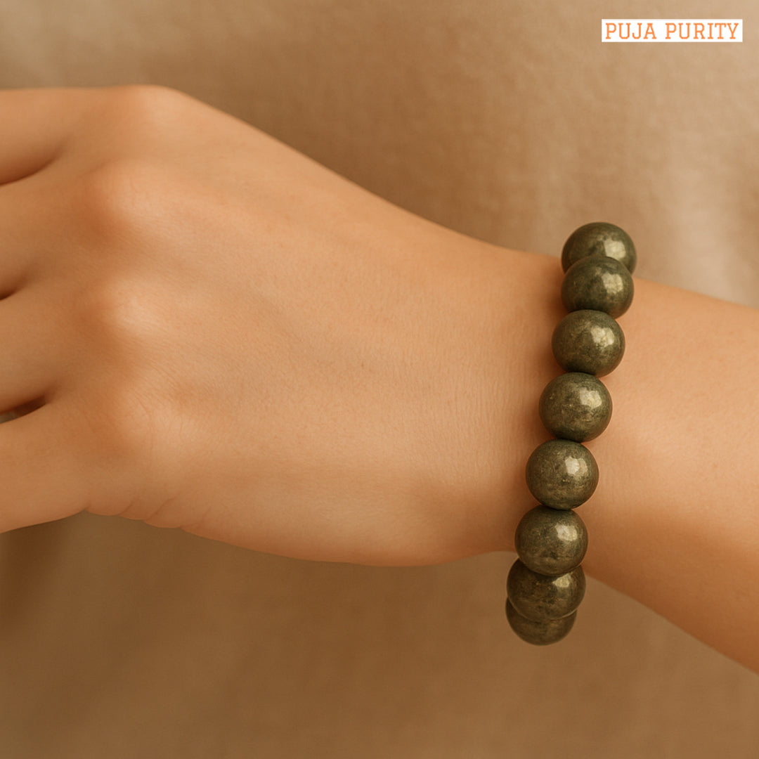 Pyrite Stone Bracelet