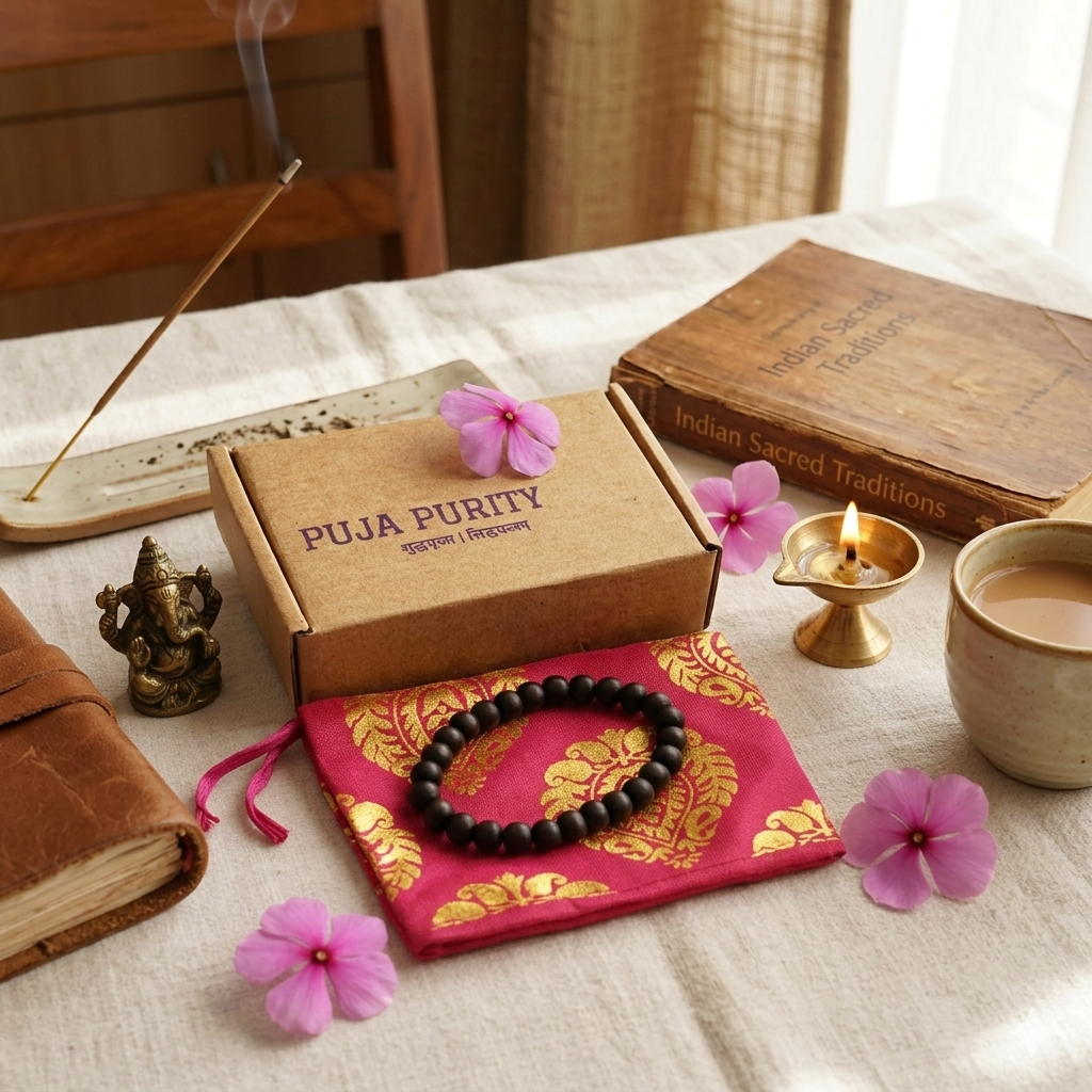 Karungali Bracelet – Natural Karungali Ebony Wood Bracelet